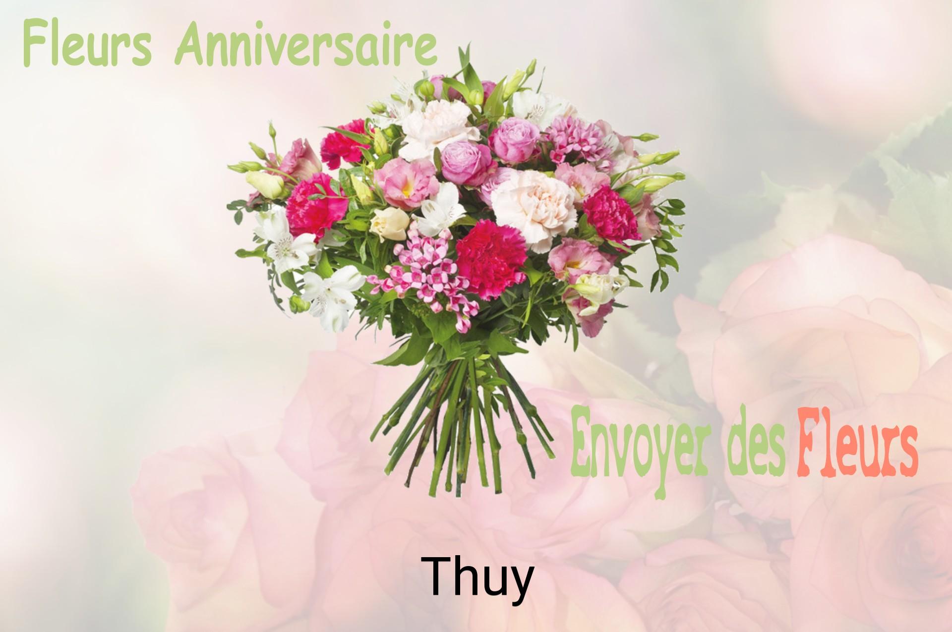 Bouquet de fleurs d’anniversaire livré à Thuy